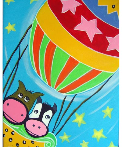 A Flying Cow or two